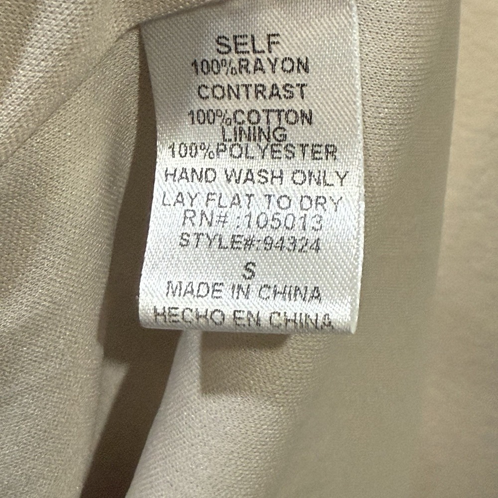 Savanna Jane Peasant Mini Dress/Tunic Sz S Embroidered Boho Cottage‎ Prairie - Picture 8 of 8